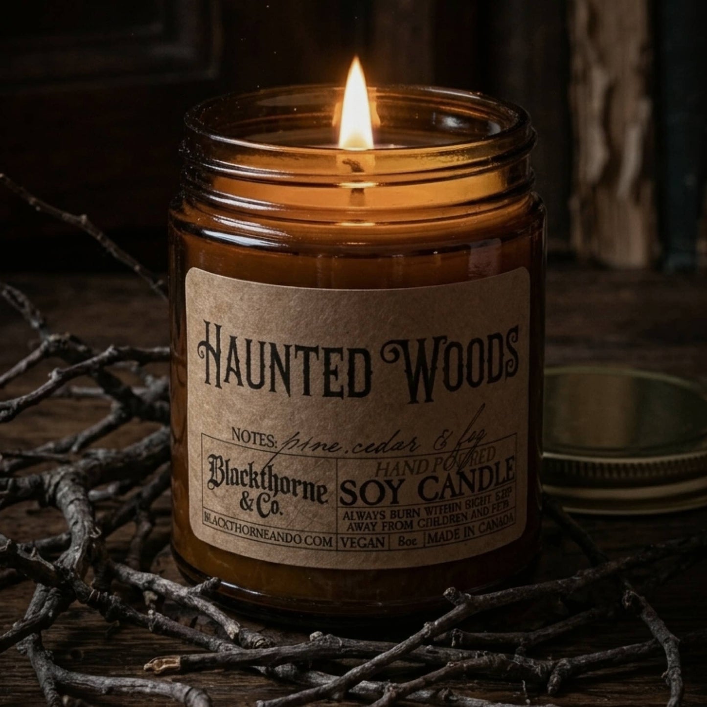 Blackthorne & Co. Soy Blend Candles 8oz