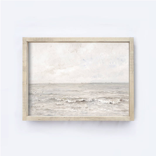 Coastal Wall Art Seascape Print 19x13"