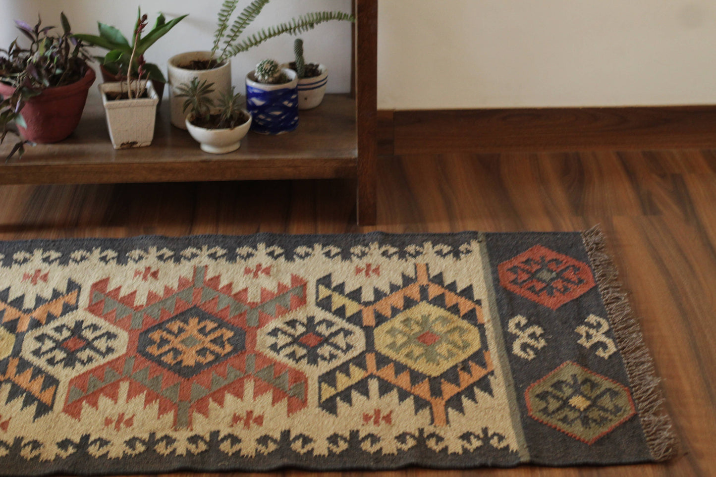 2.6 x 5' Khana Handmade Kilim Rug