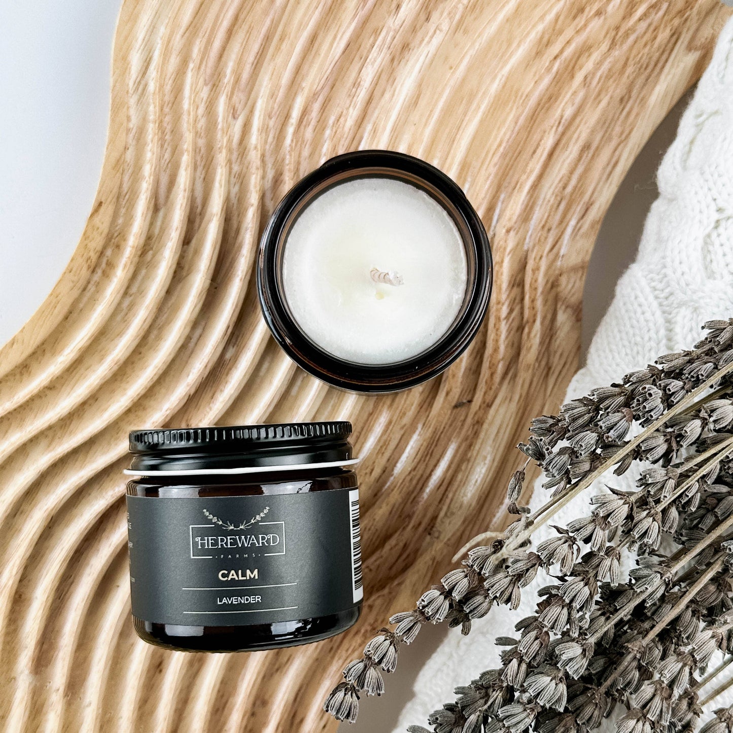 Soy Candle | Calm (Lavender) 2oz