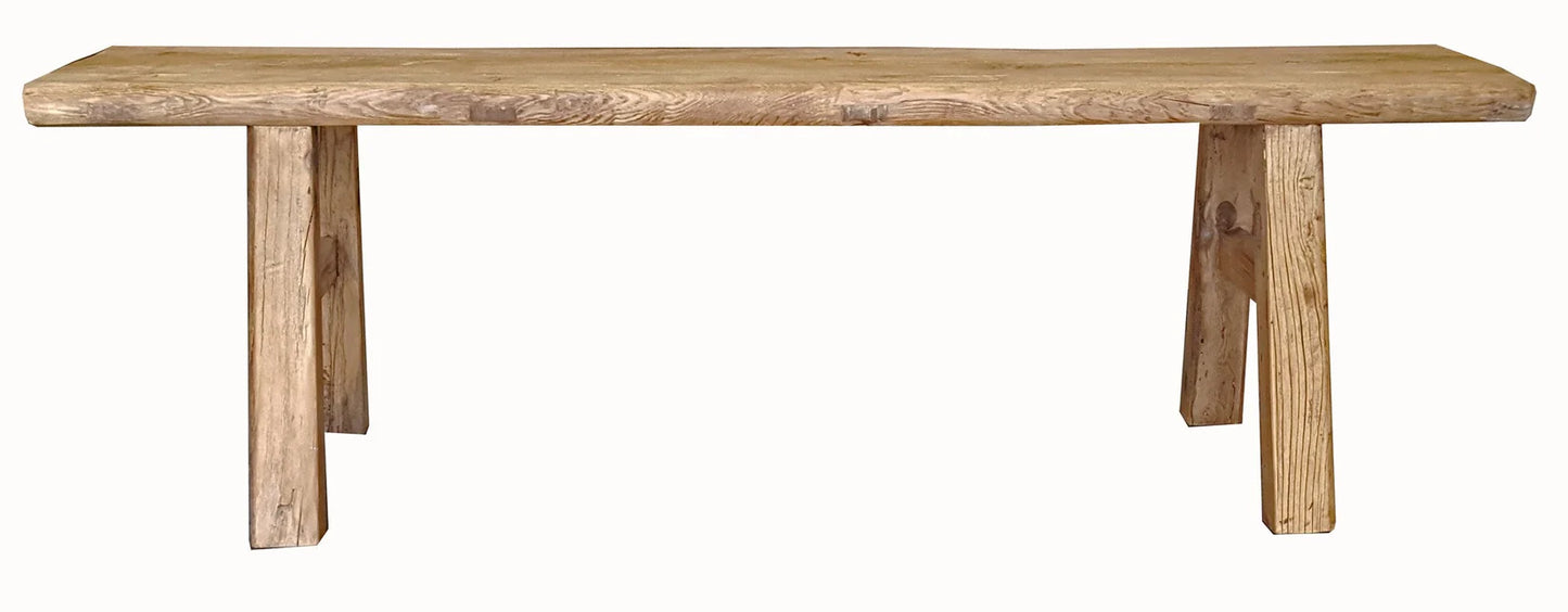 Upcycled Old Elmwood Bench