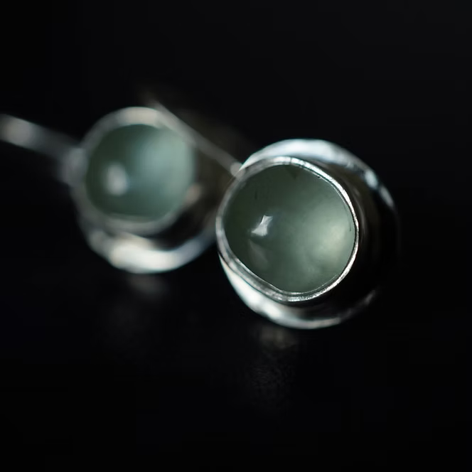Aquamarine Drop Earrings
