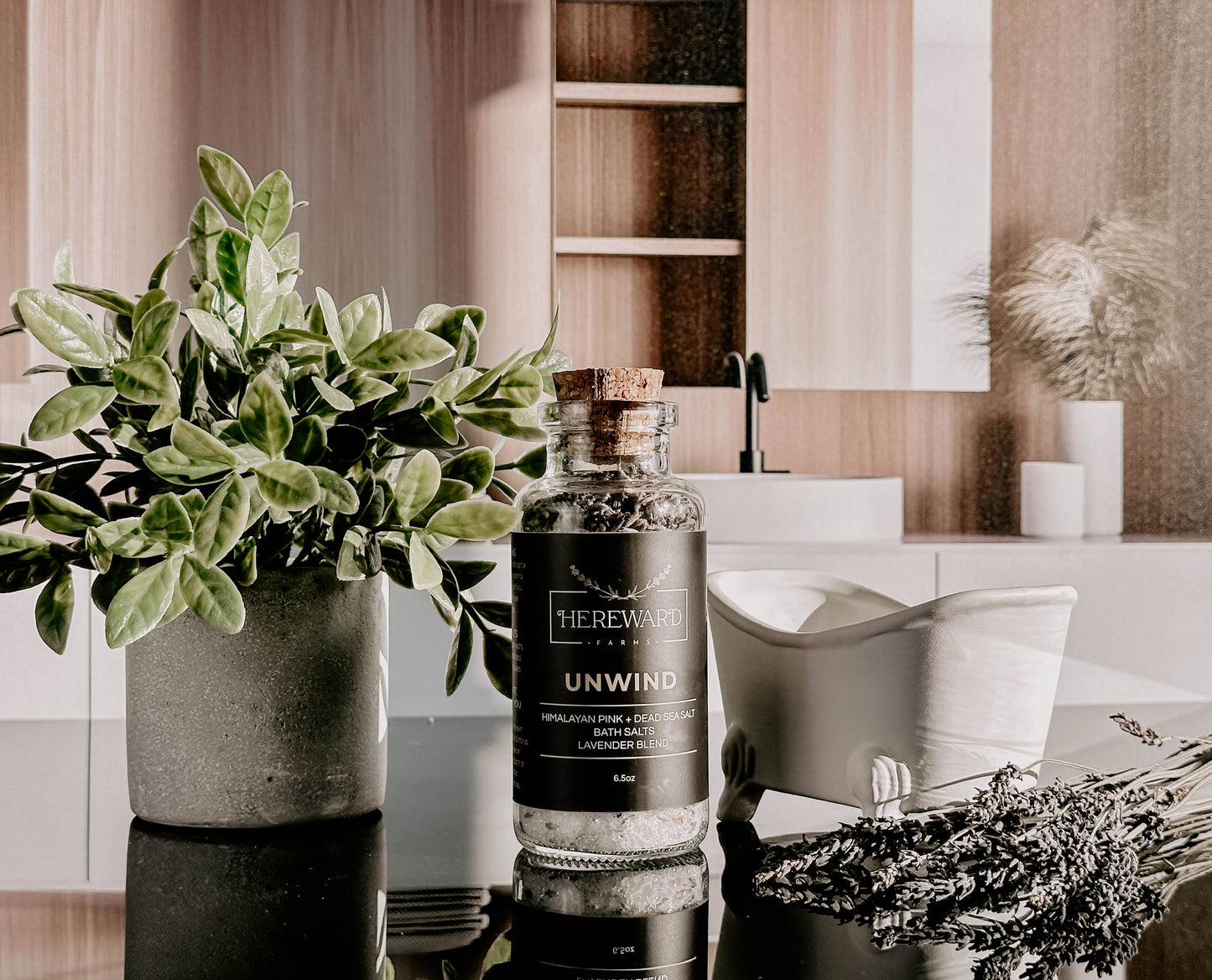 Bath Salts Unwind Lavender