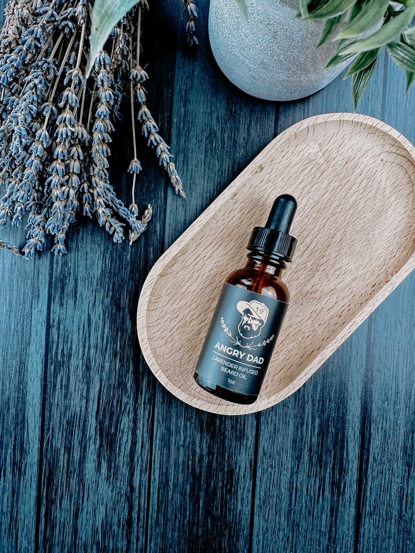 Angry Dad Lavender Infused Beard Oil