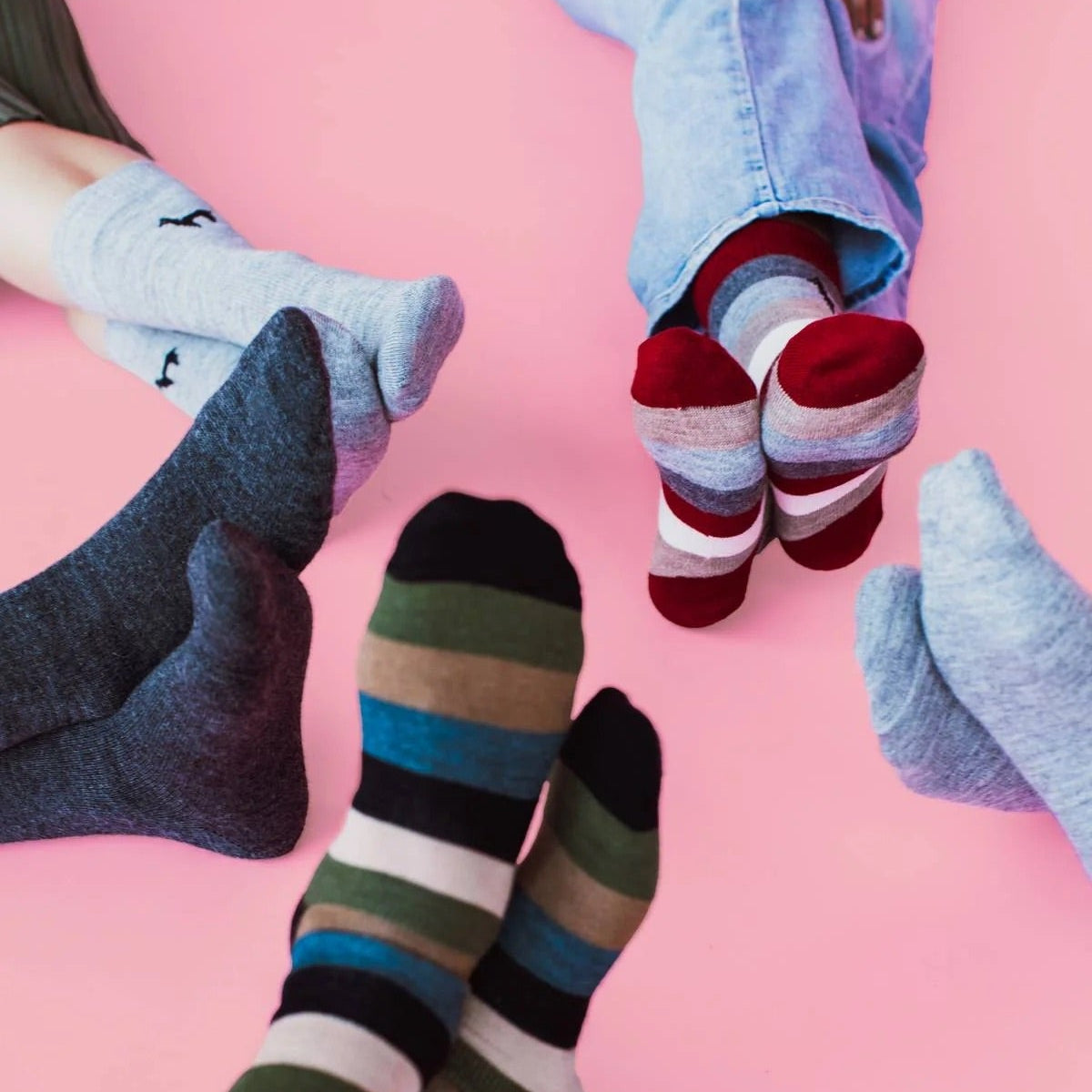 Emberstripe Alpaca Socks
