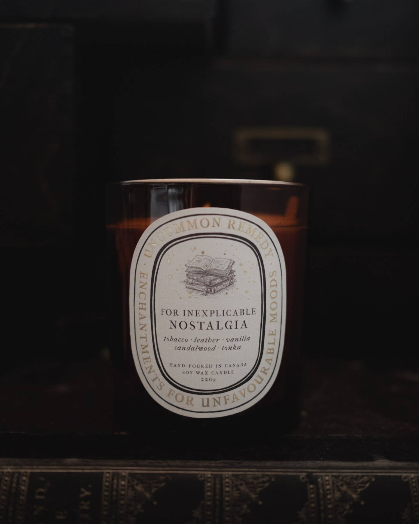 For Inexplicable Nostalgia: Soy Candle