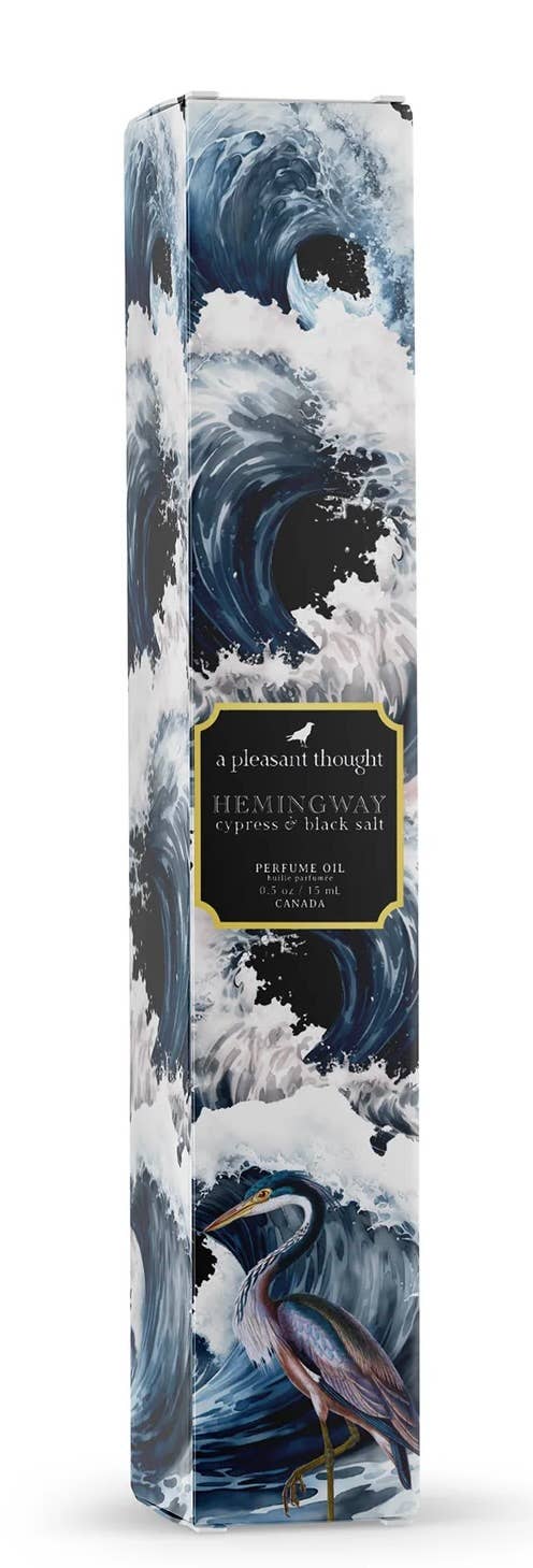 Hemingway Cypress & Black Salt Perfume Oil