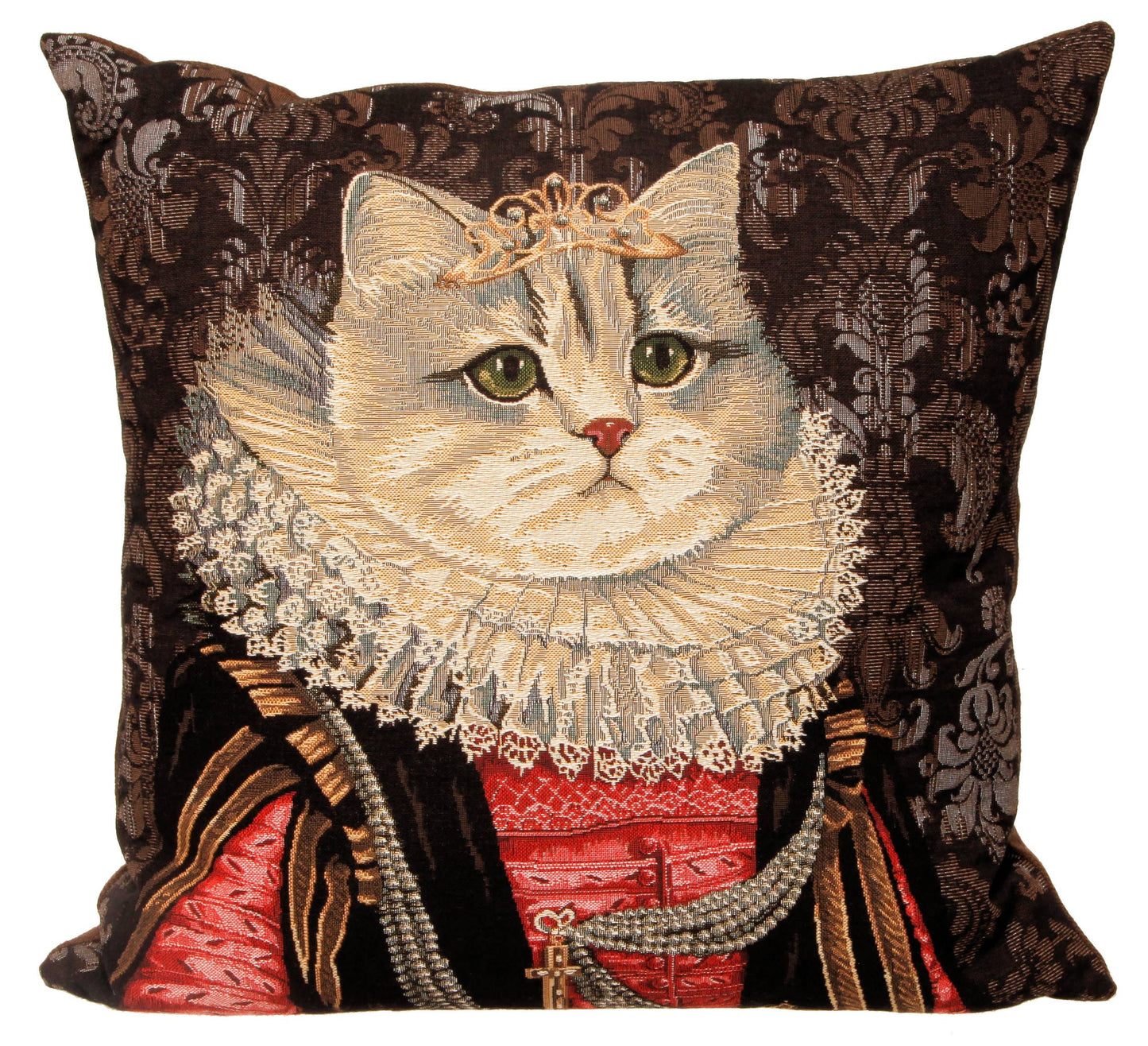 Royal Cat Cushion cover 18"