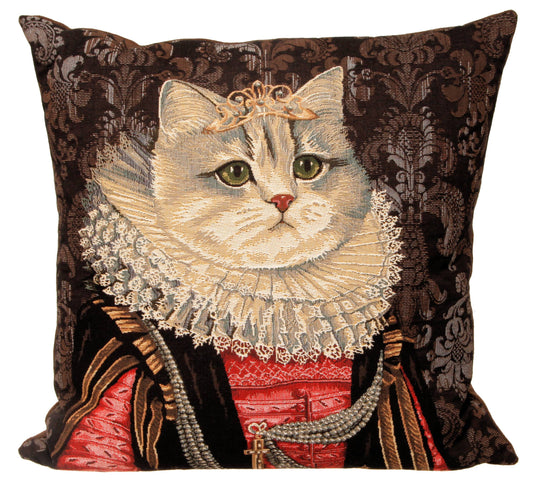 Royal Cat Cushion cover 18"