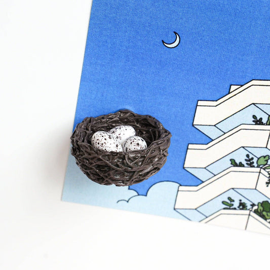 Bird Nest Magnet
