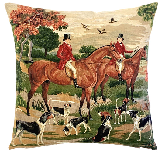Foxhunt R Cushion Cover 18"