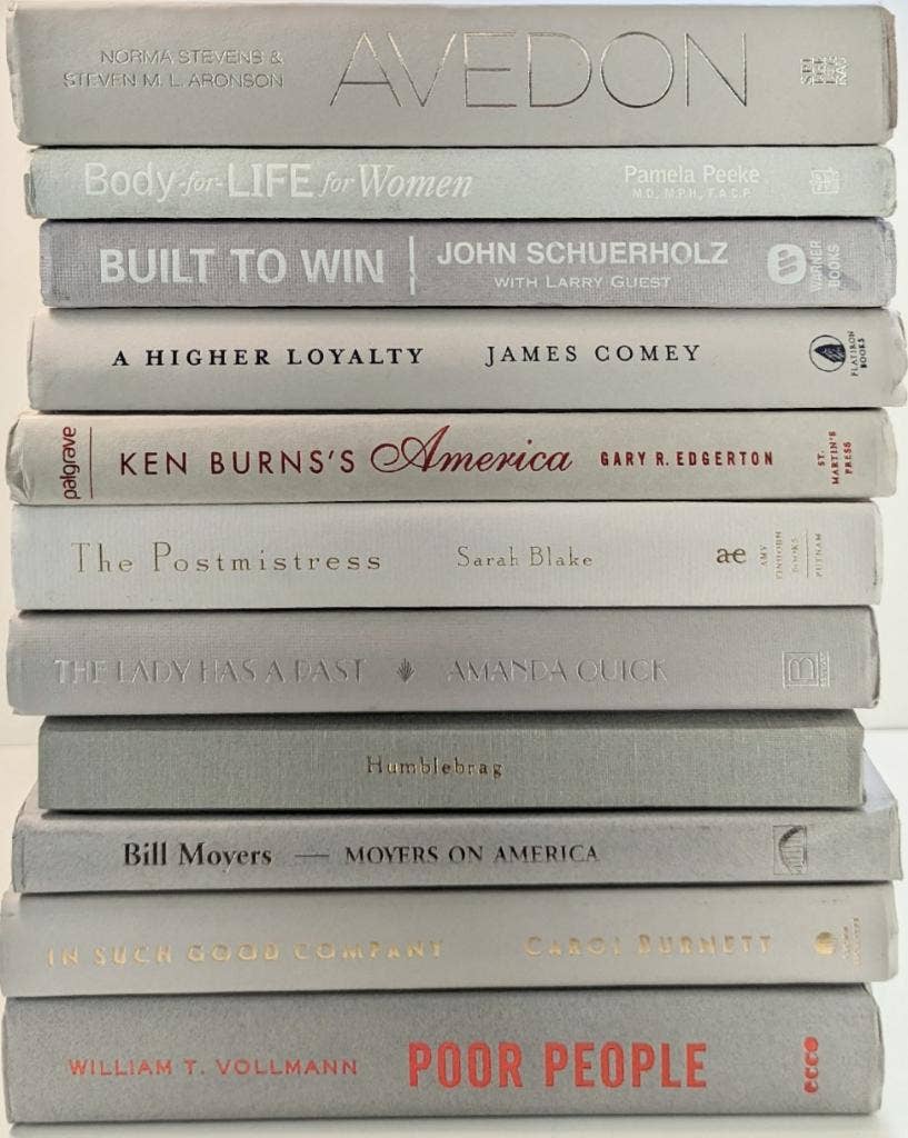 Light Grey books