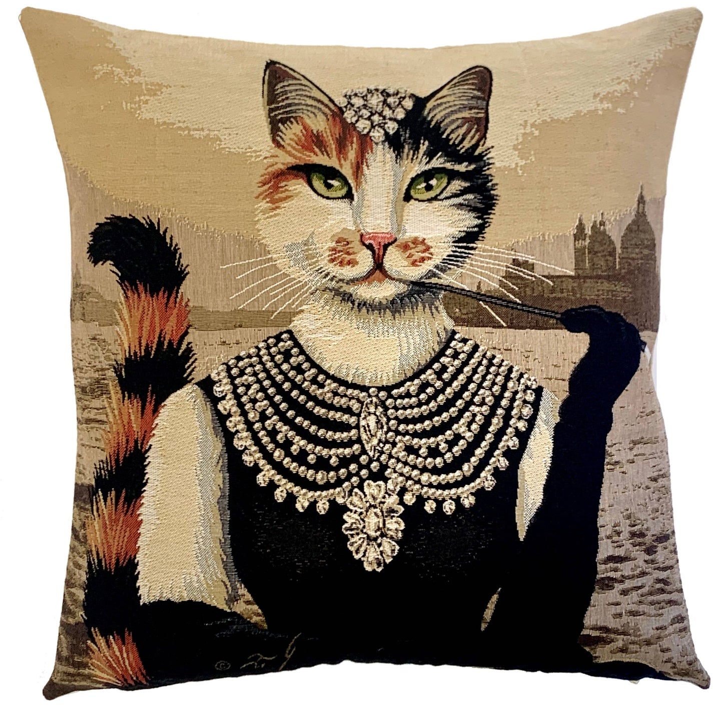 Cat Cushion Cover 18"