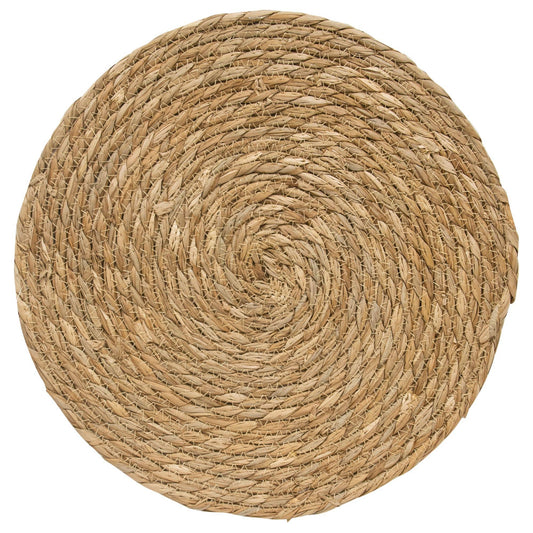 Straw Round Mat 14"