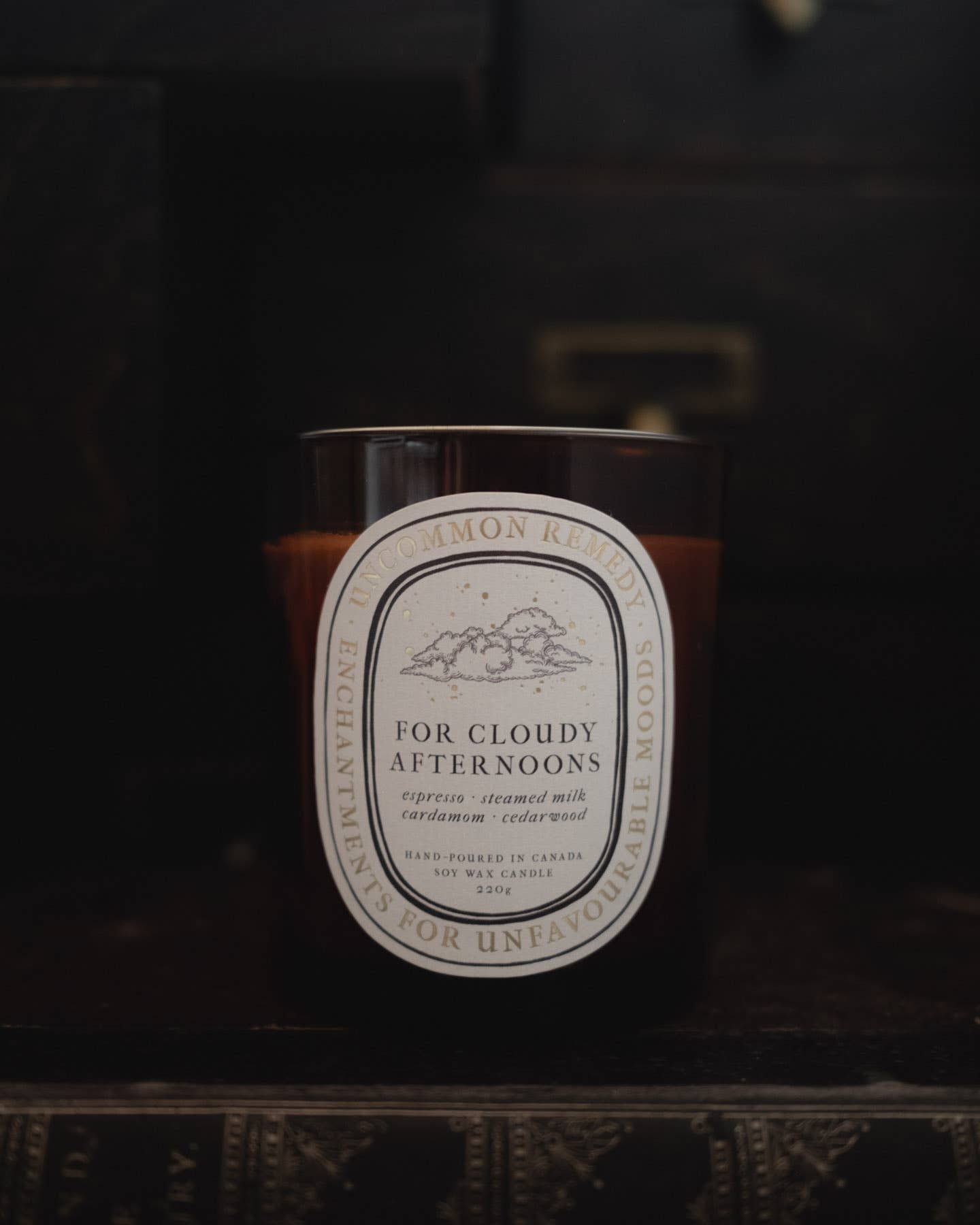 For Cloudy Afternoons: Soy Candle