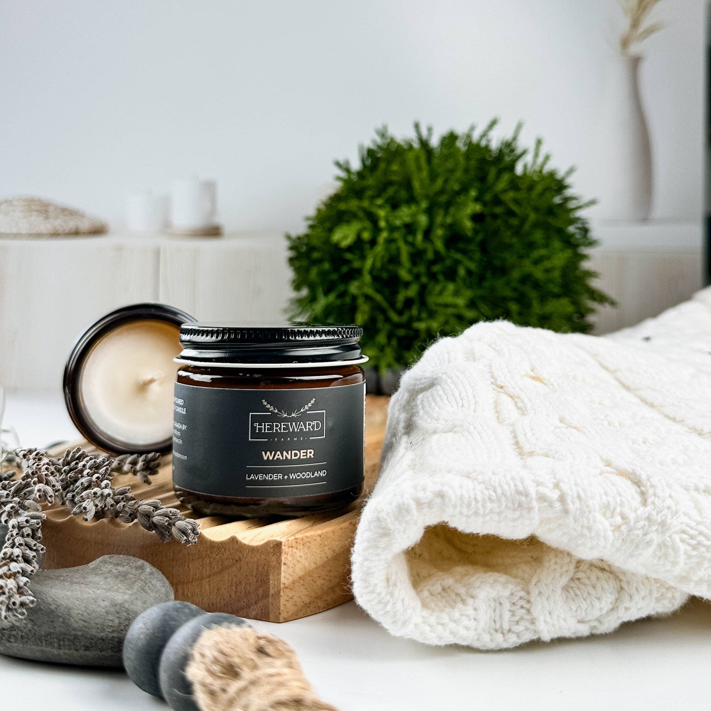 Soy Candle | Wander (Lavender + Woodland) 2oz