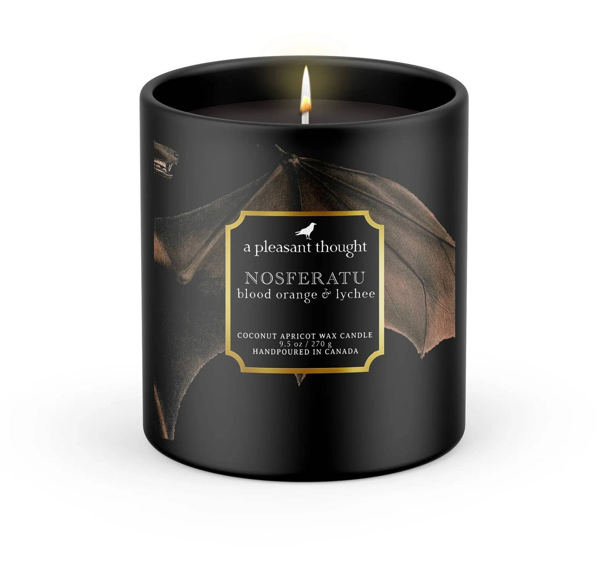 NOSFERATU BLOOD ORANGE & LYCHEE RAVEN CANDLE