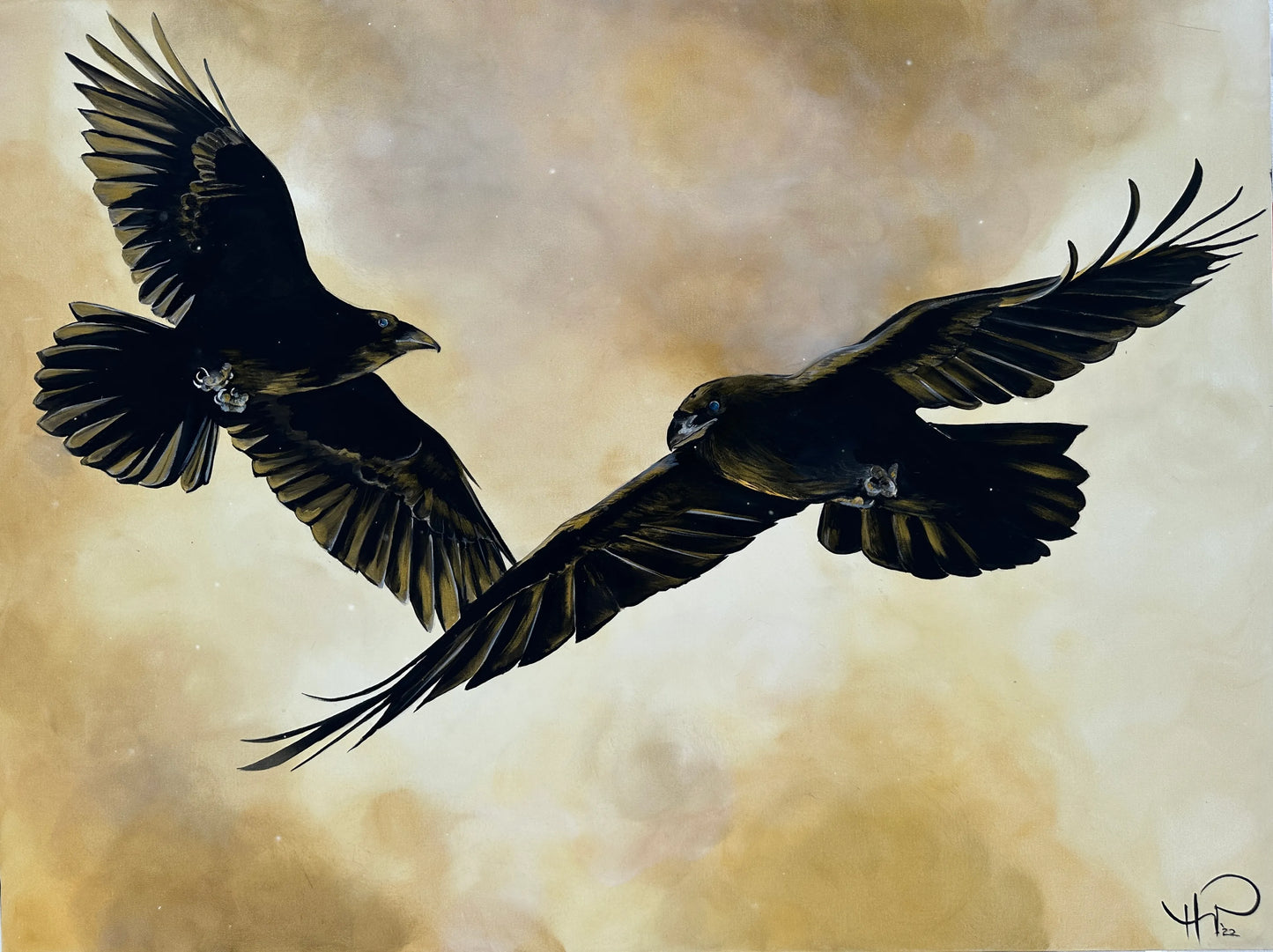 Top Gun: Maverick and Joker 36x488 Painting