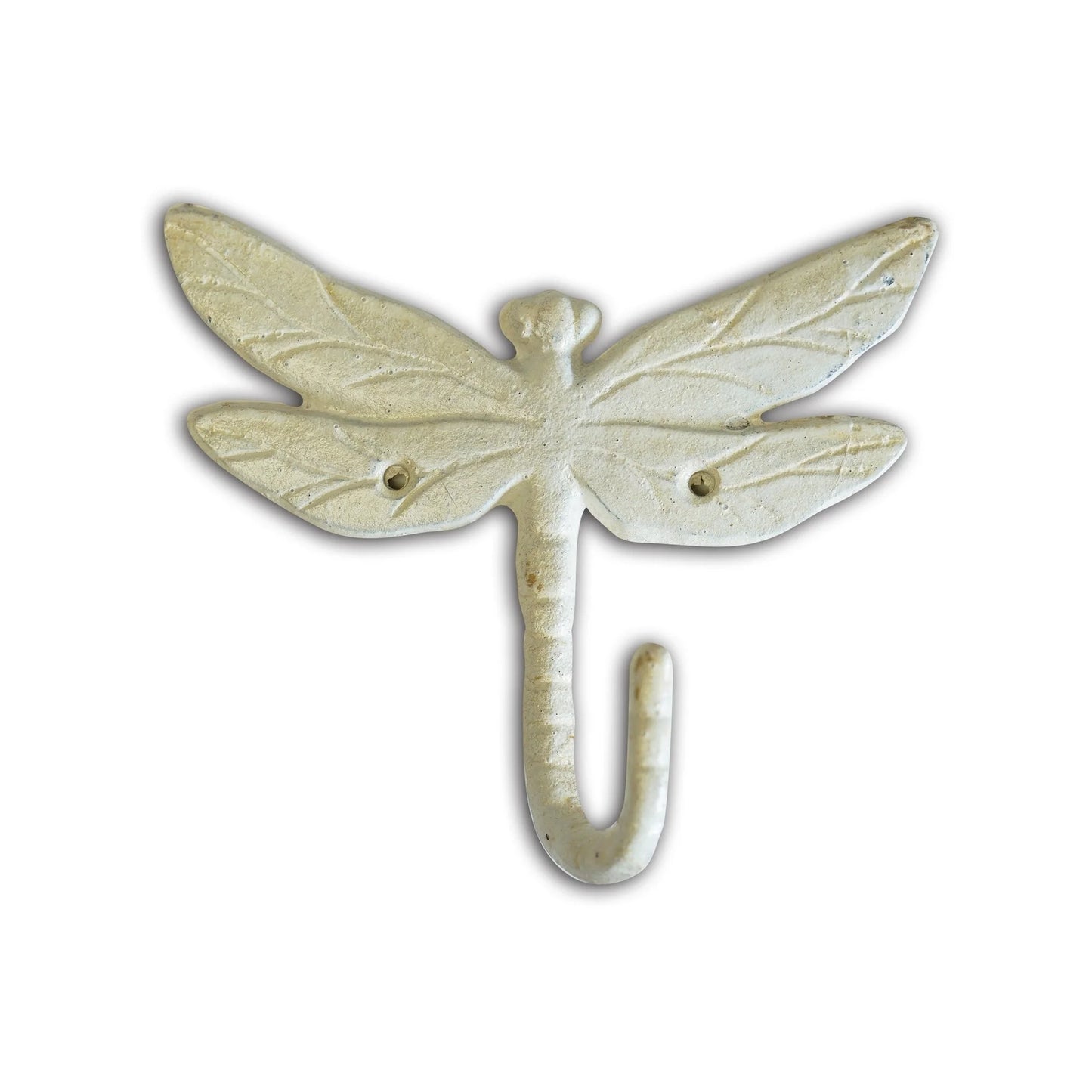 Dragonfly Hook Antique White