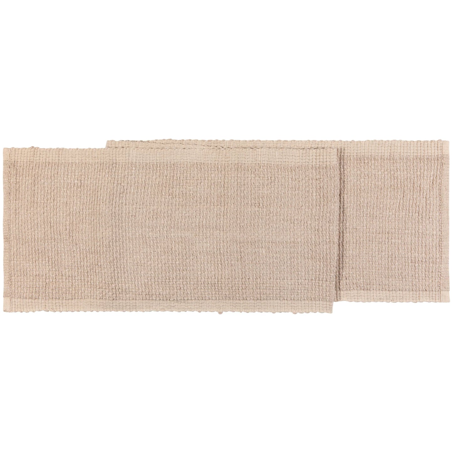 Dove Grey Lattice Table Runner 72"