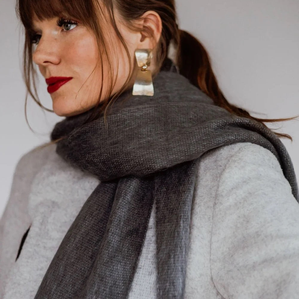 Posh Alpaca Blanket Scarf