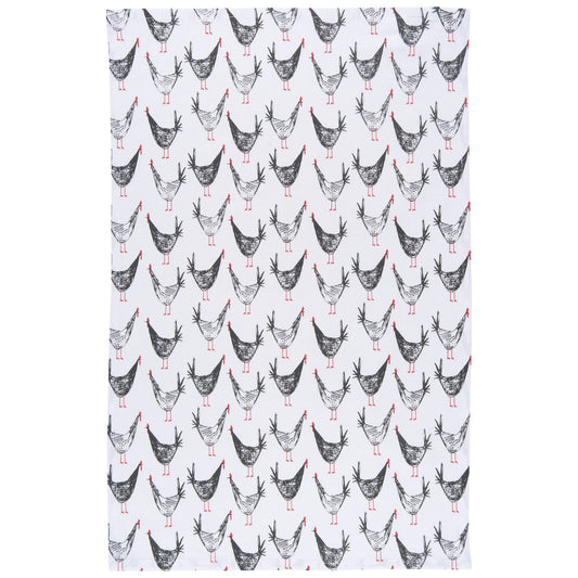 Chicken Scratch Dishtowel