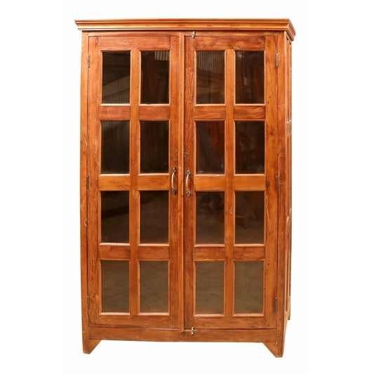 Tall wood cabinet