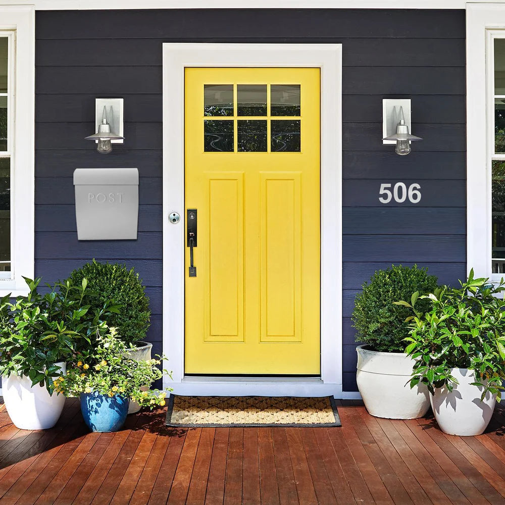 Sylvia Large Euro Mailbox Grey