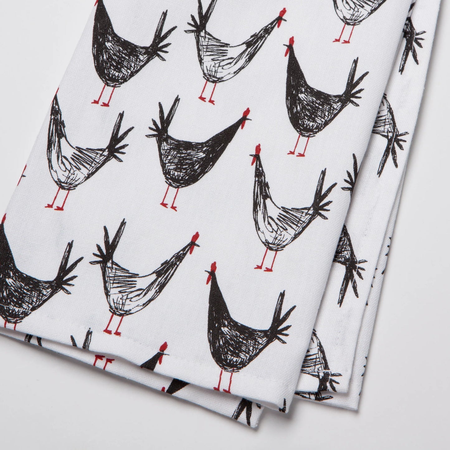 Chicken Scratch Dishtowel