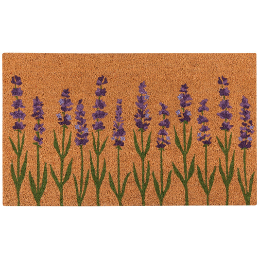Lavender doormat