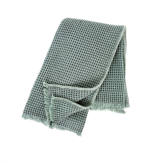 Waffle throw duck egg