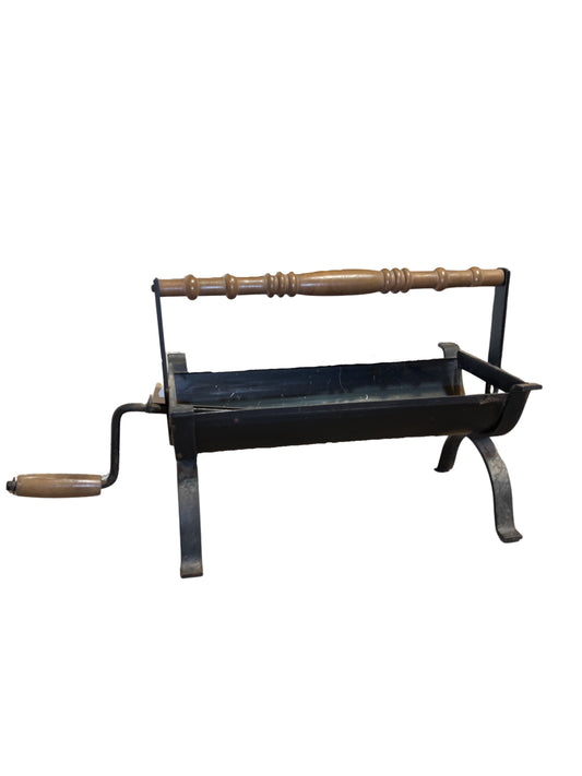 Vintage newspaper log roller