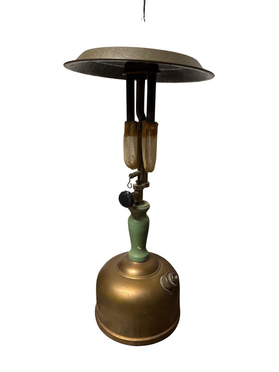 Vintage Coleman double mantle table lamp