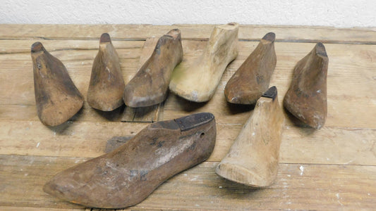 Antique Shoe Molds Assorted Sizes