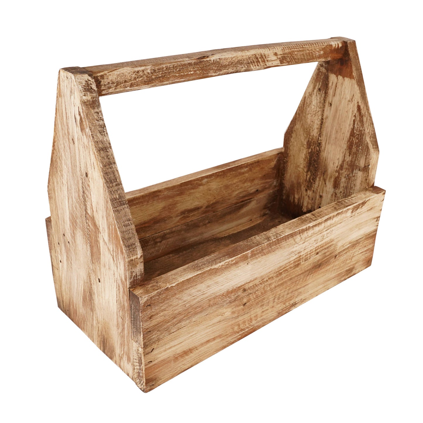 Market Reclaimed Wood Wine Caddy