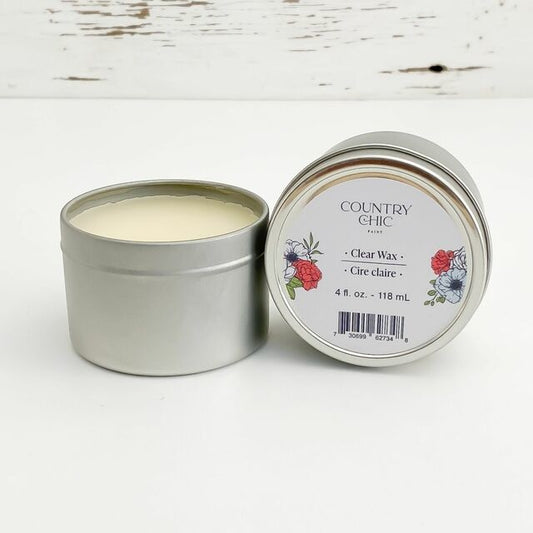 Clear natural wax 4oz