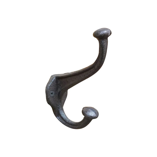 Large Double Hook Brown