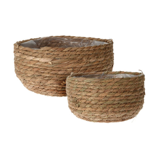 Cattail rattan pot