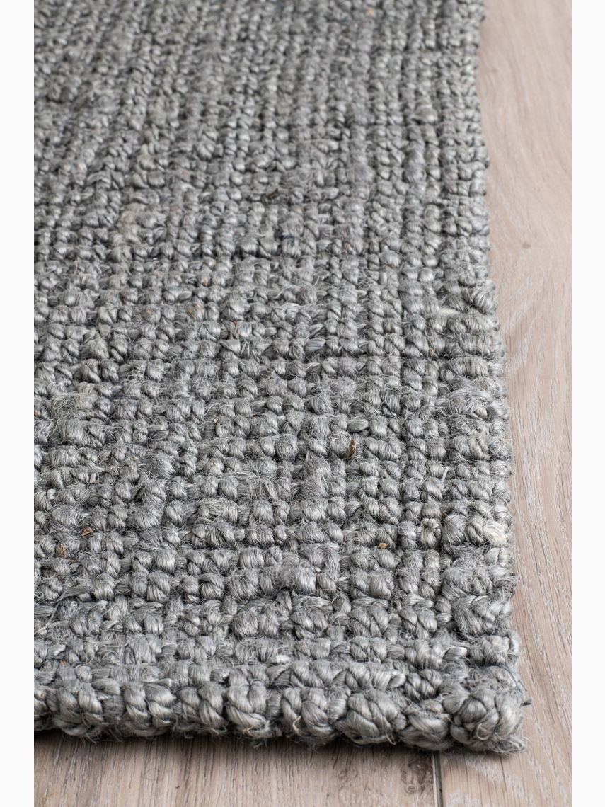 Lassen jute grey rug 8x10'