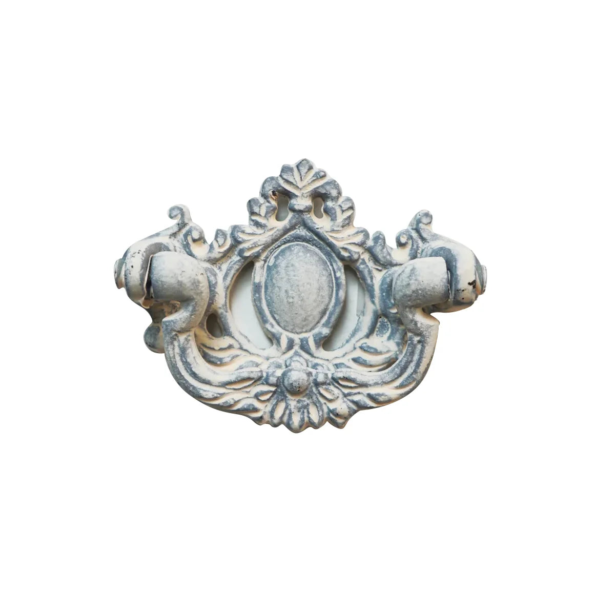 Victorian handle antique white cast